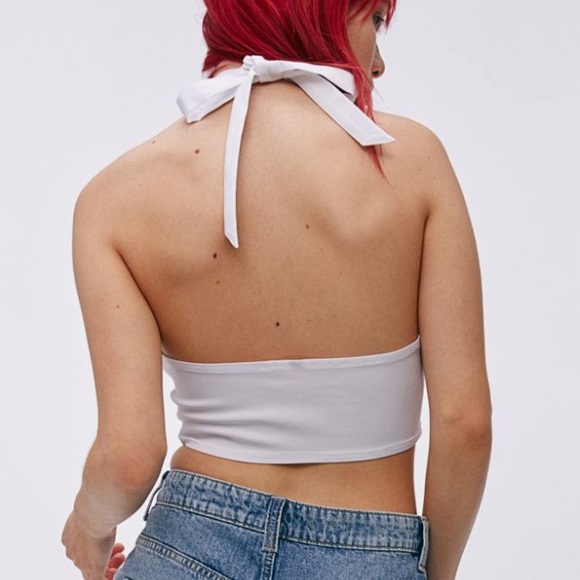 Halter White Top - Picture 4 of 6